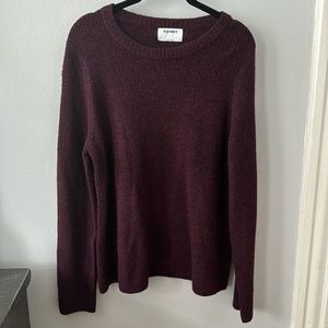 Old Navy purple sweater size L